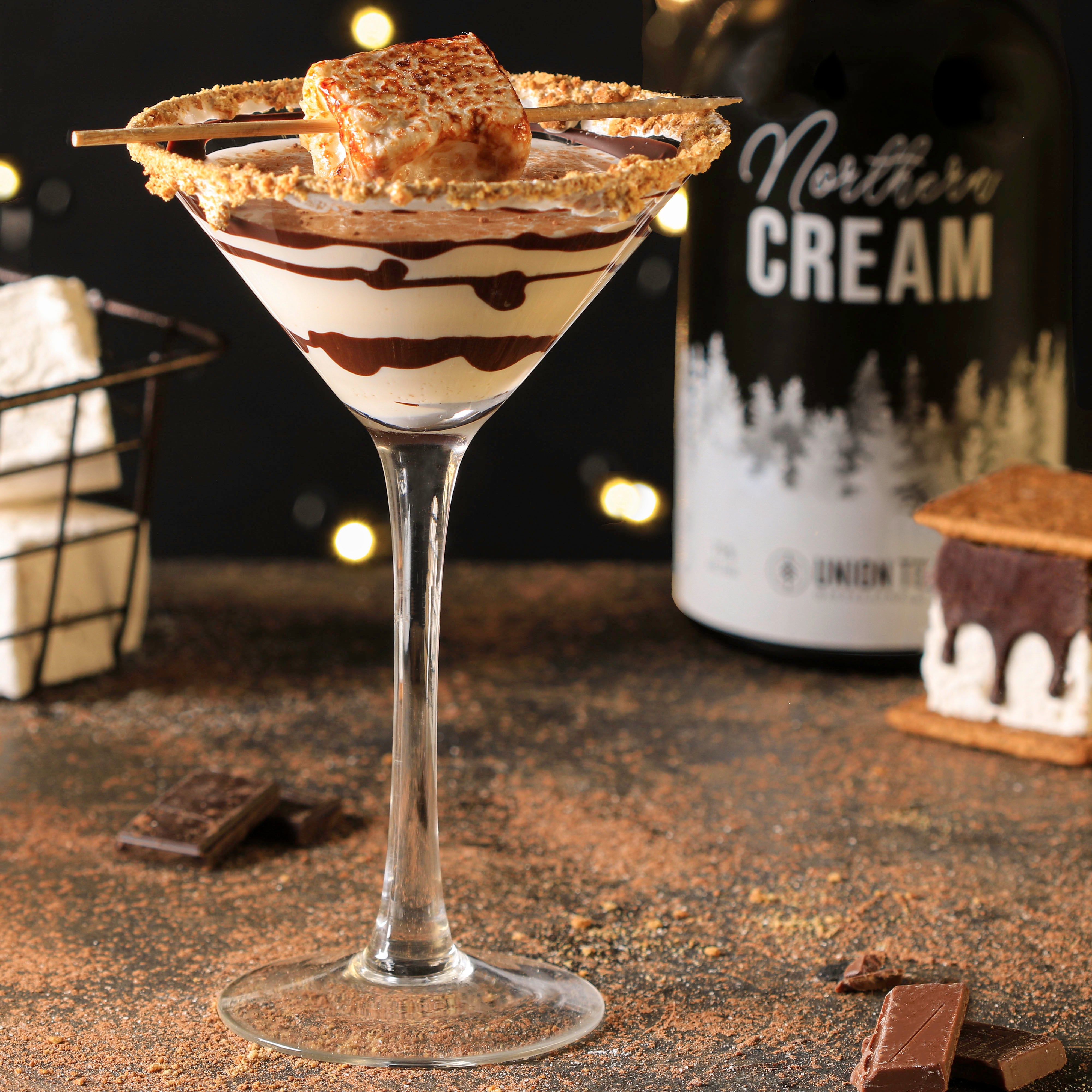 Fireside S’mores Martini