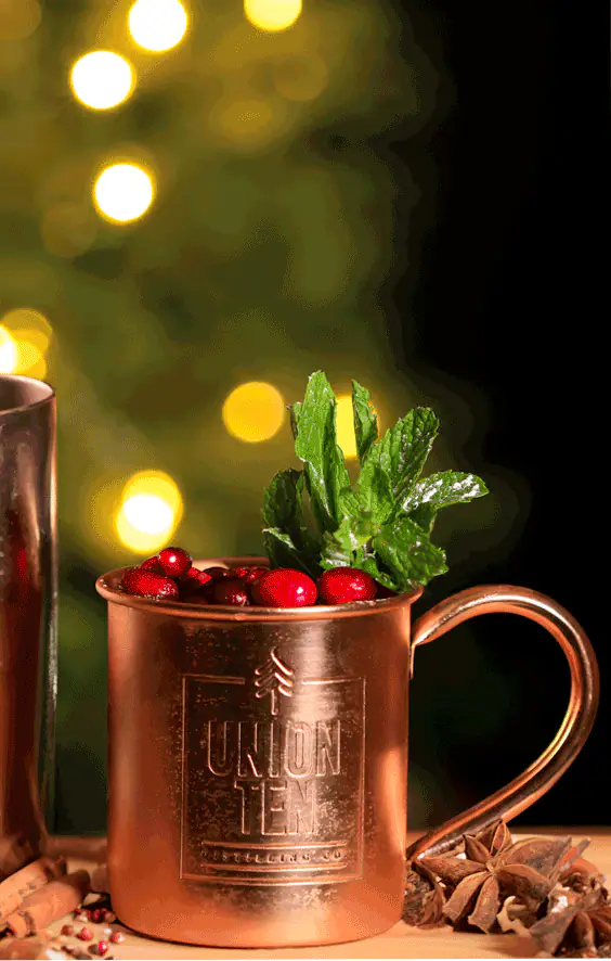 Glittering Christmas Mule