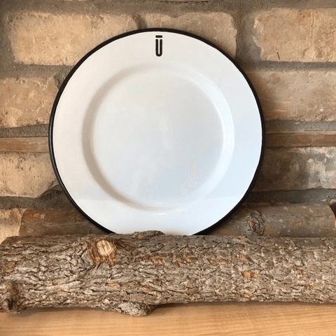 Enamel Plate with Union Ten Logo - Union Ten Distilling Co.