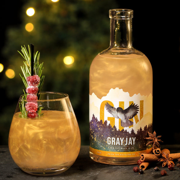 Christmas Gray Jay Gin - Union Ten Distilling Co.